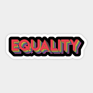 Equality Sticker